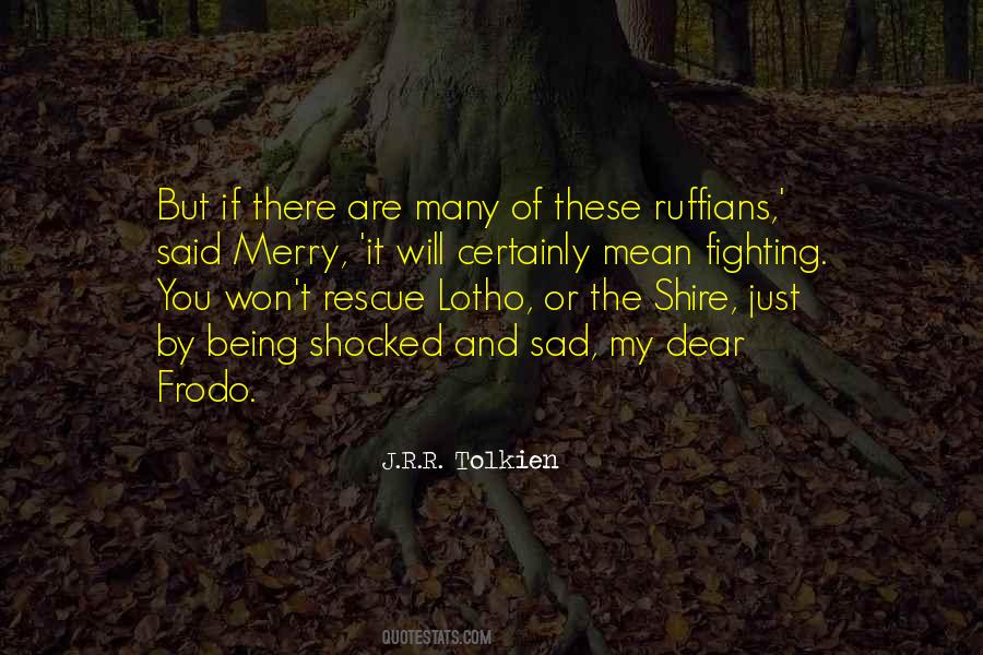 Tolkien Shire Quotes #782849
