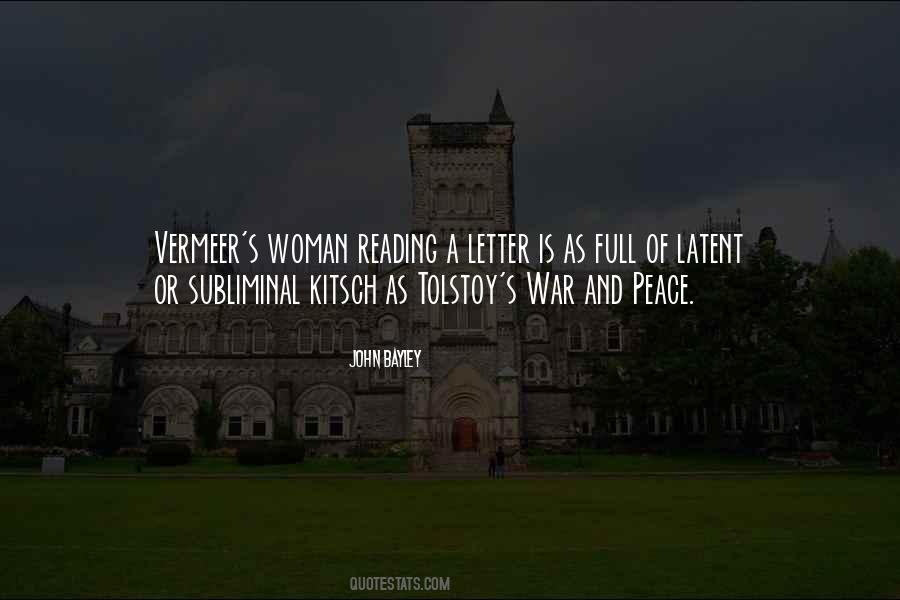 Tolstoy's Quotes #1124690
