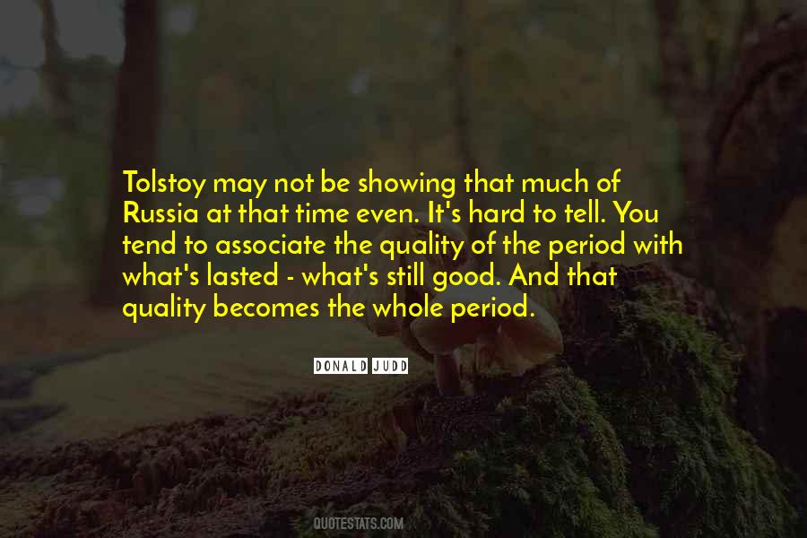 Tolstoy's Quotes #144665