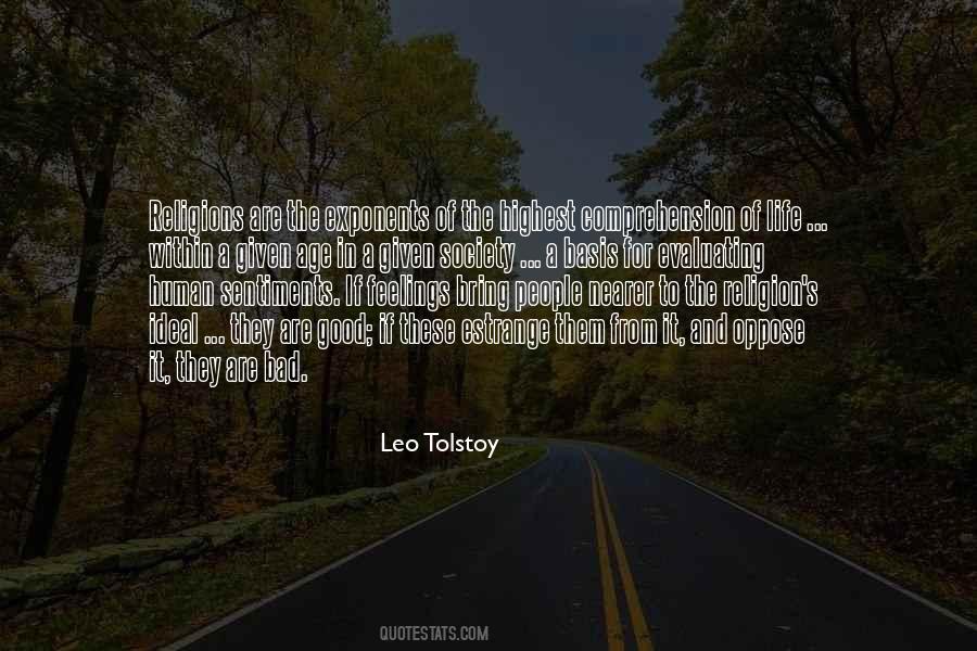 Tolstoy's Quotes #302130