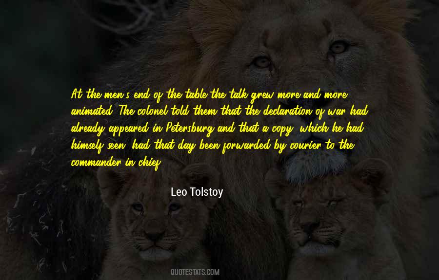 Tolstoy's Quotes #528623