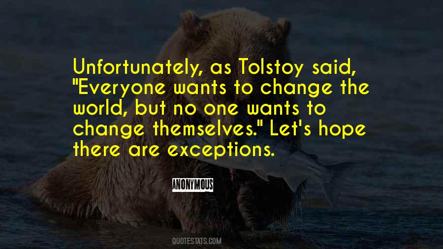 Tolstoy's Quotes #95893