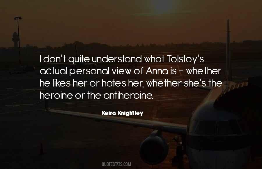 Tolstoy's Quotes #999256