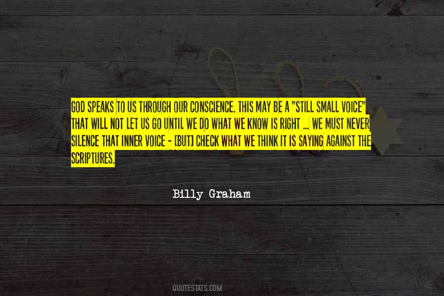 Quotes About Still Small Voice #1181281