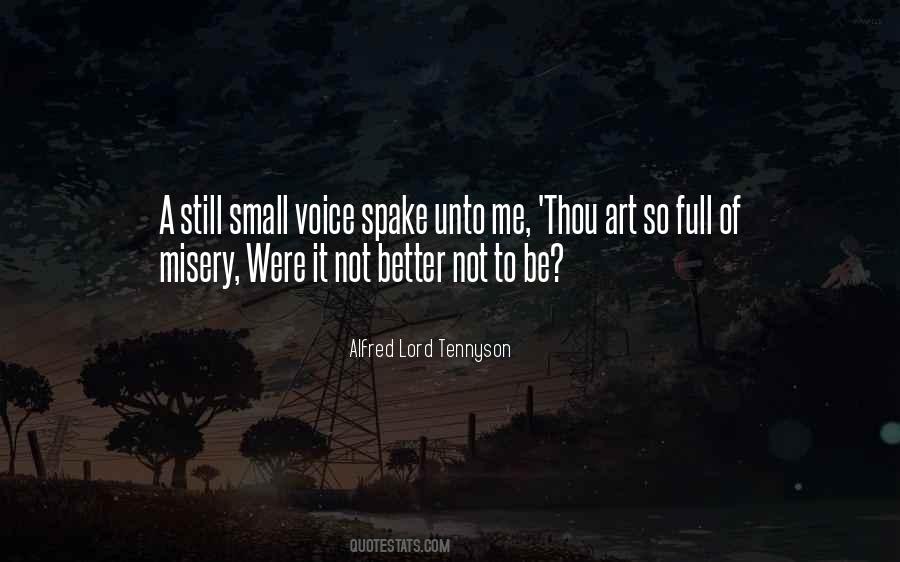 Quotes About Still Small Voice #1188846