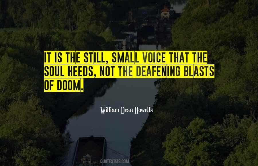 Quotes About Still Small Voice #1756205