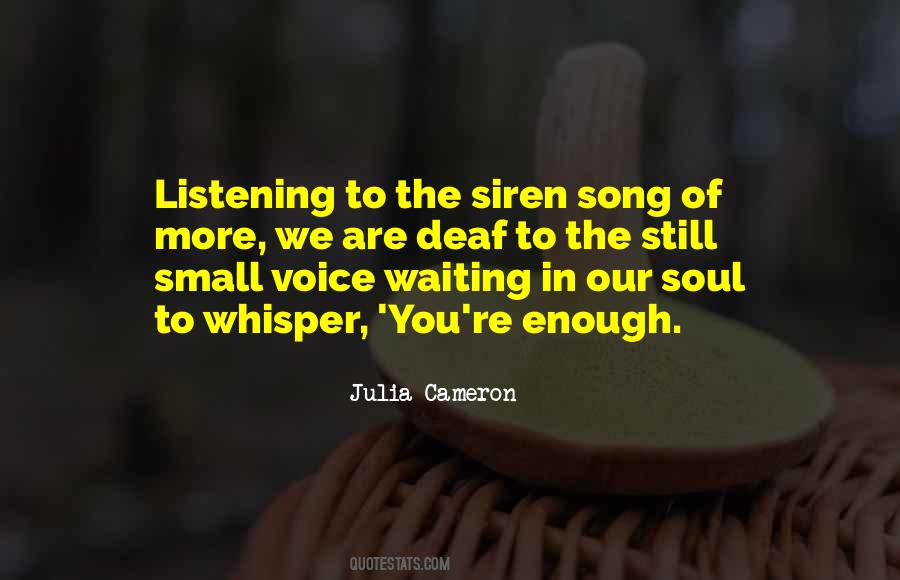 Quotes About Still Small Voice #237433
