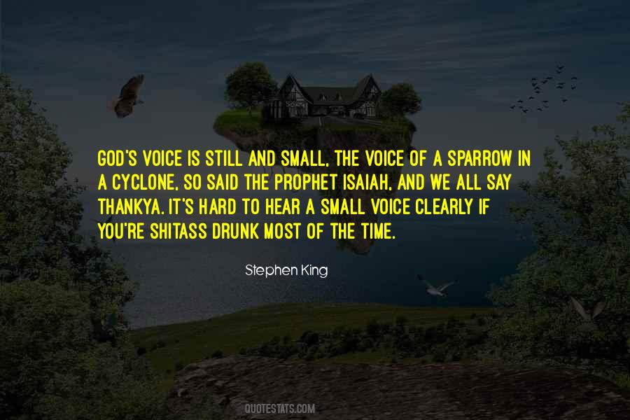 Quotes About Still Small Voice #25127