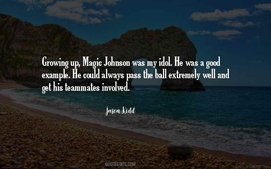 Quotes About Magic Johnson #157948