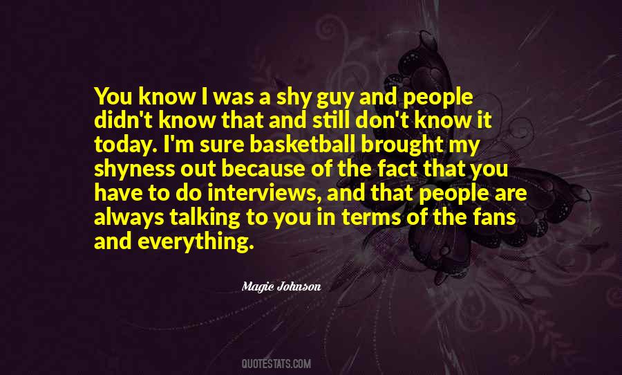 Quotes About Magic Johnson #818455