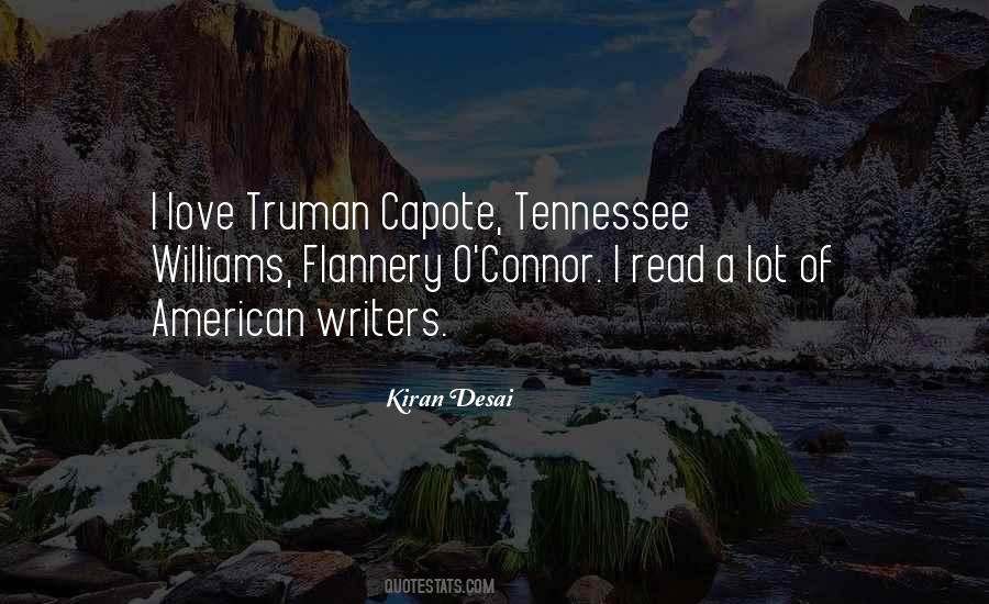 Quotes About Tennessee Williams #1611324