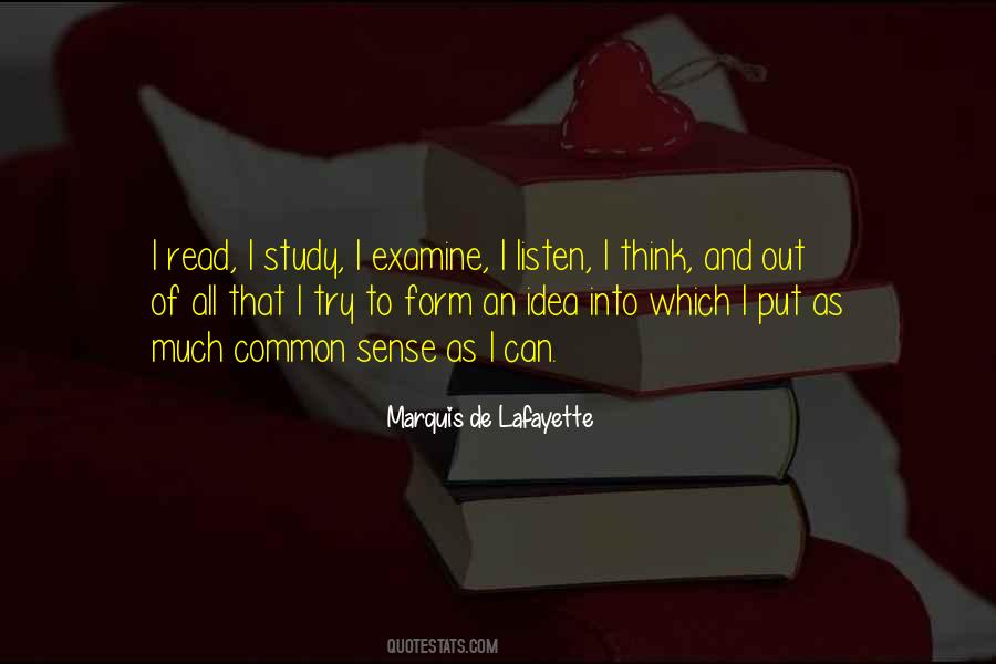 Quotes About Marquis De Lafayette #1235061