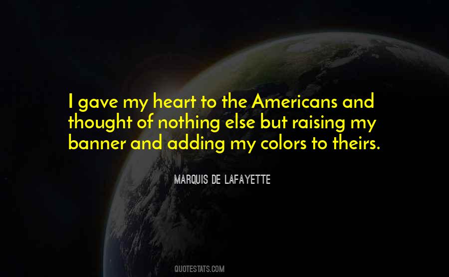 Quotes About Marquis De Lafayette #1253401