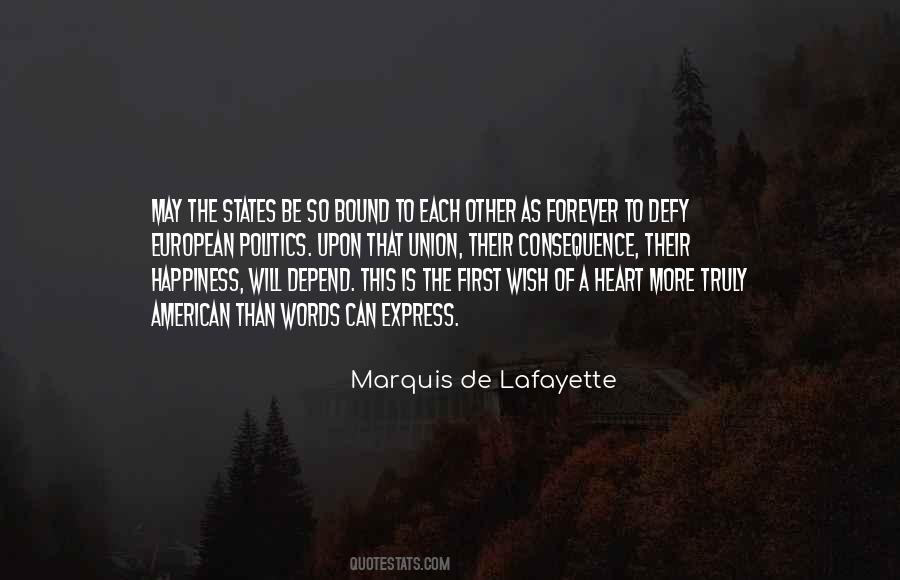 Quotes About Marquis De Lafayette #1592598