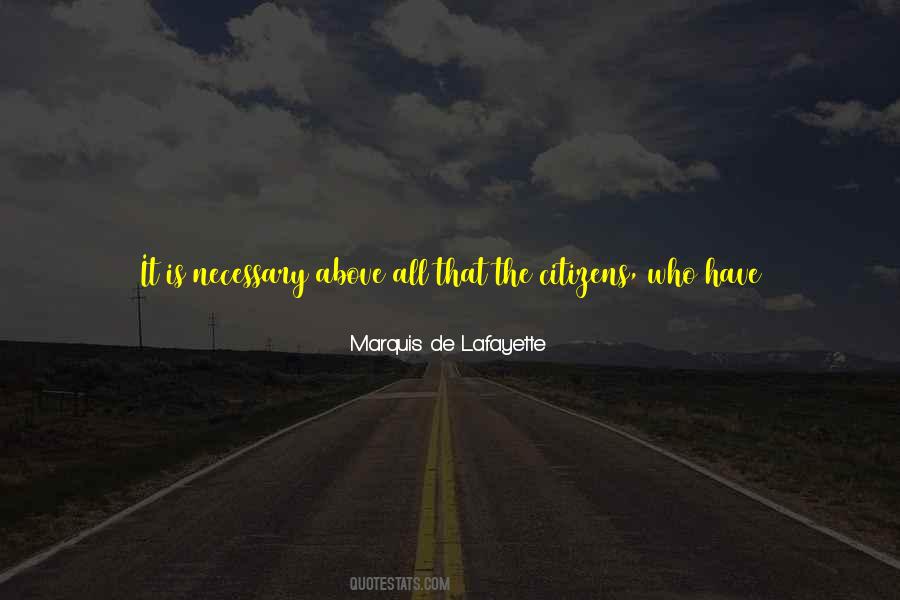 Quotes About Marquis De Lafayette #936909