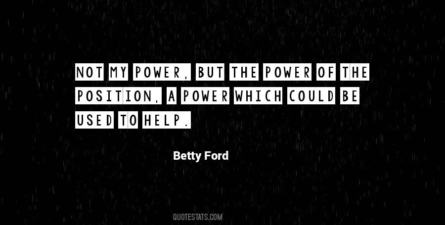 Quotes About Betty Ford #667517