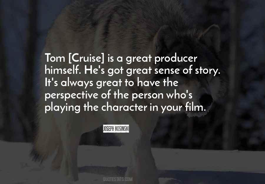 Quotes About Tom Cruise #682646