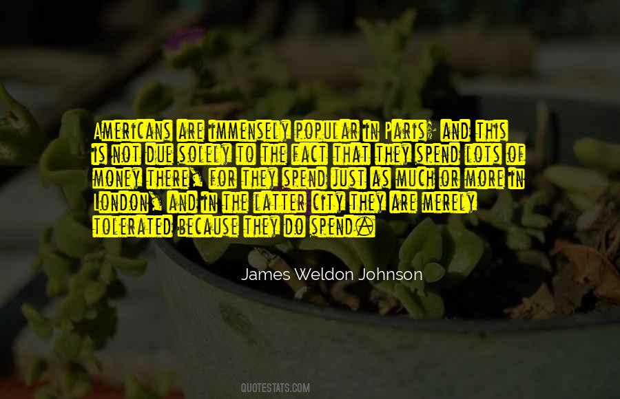 Quotes About James Weldon Johnson #1044151