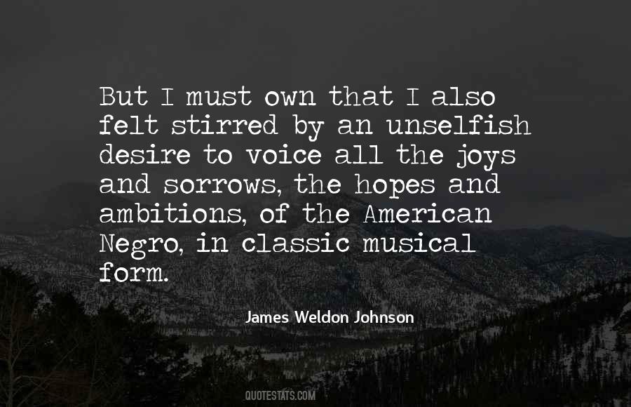 Quotes About James Weldon Johnson #1877604