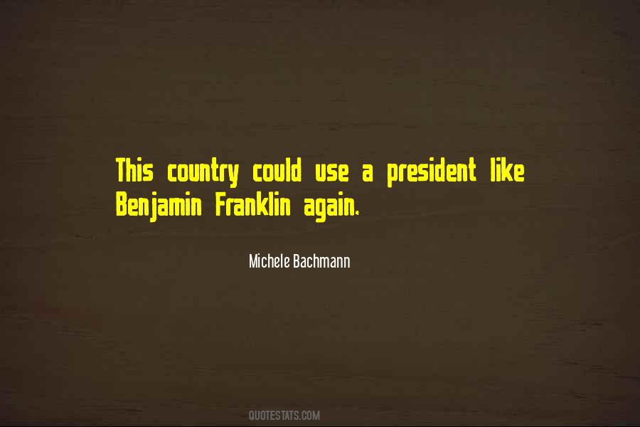 Quotes About Benjamin Franklin #1085033