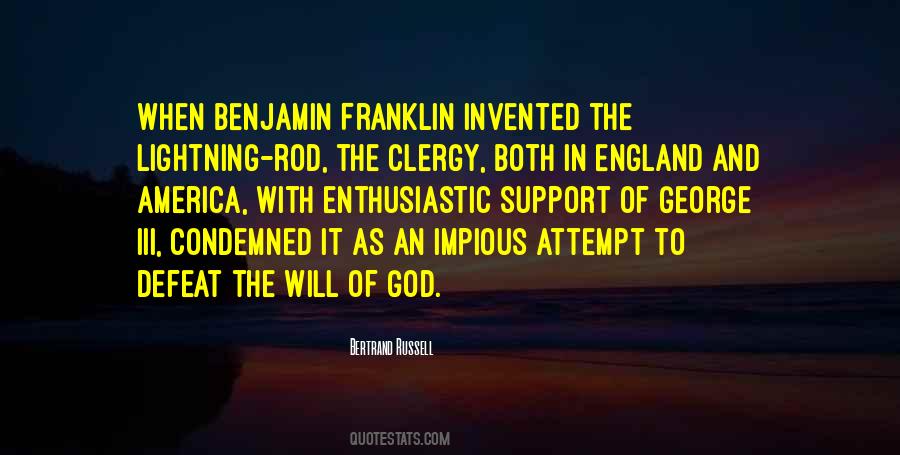 Quotes About Benjamin Franklin #708687