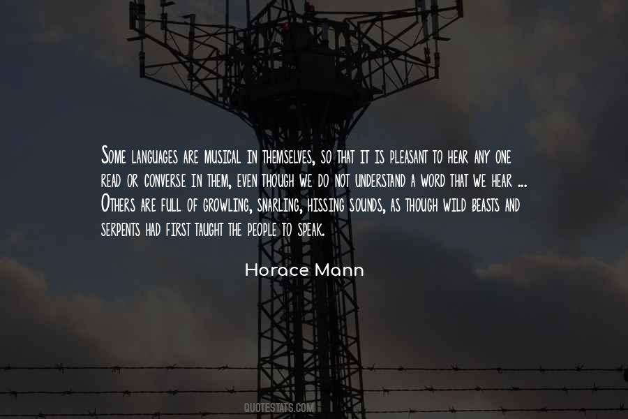 Quotes About Horace Mann #144506