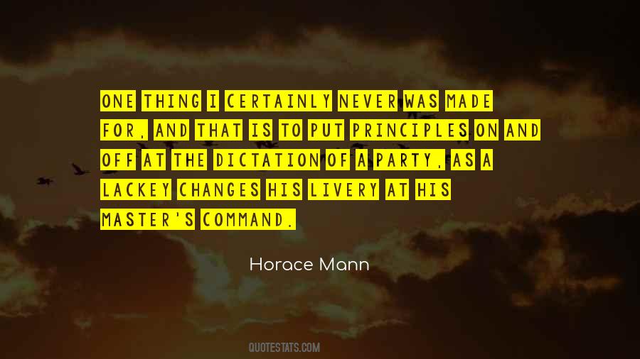 Quotes About Horace Mann #298039