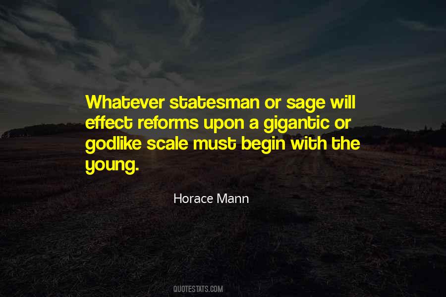 Quotes About Horace Mann #609539