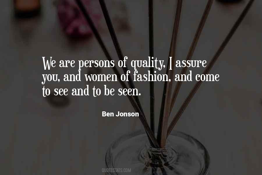 Quotes About Ben Jonson #547569