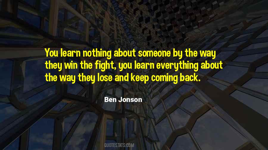 Quotes About Ben Jonson #761876