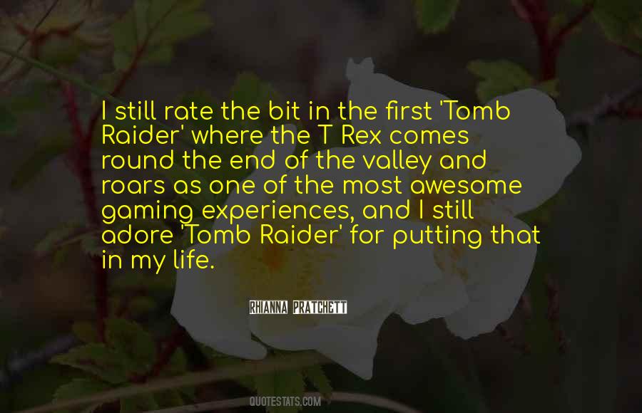Tomb Raider Quotes #870562