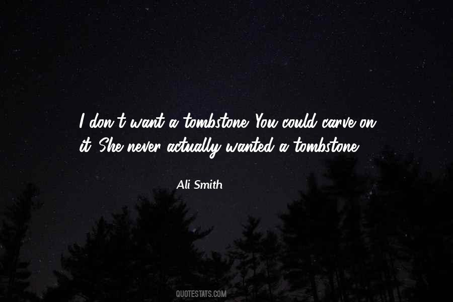 Tombstone Quotes #984724