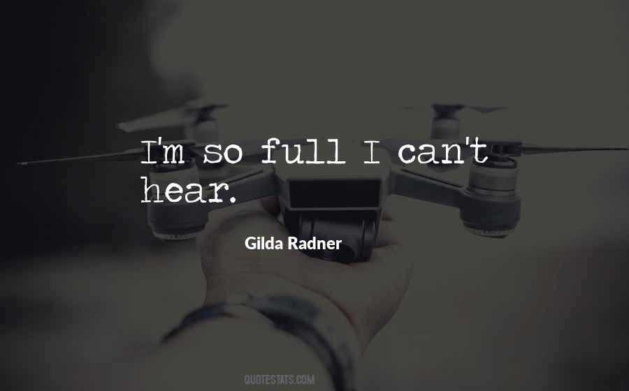 Quotes About Gilda Radner #1128195