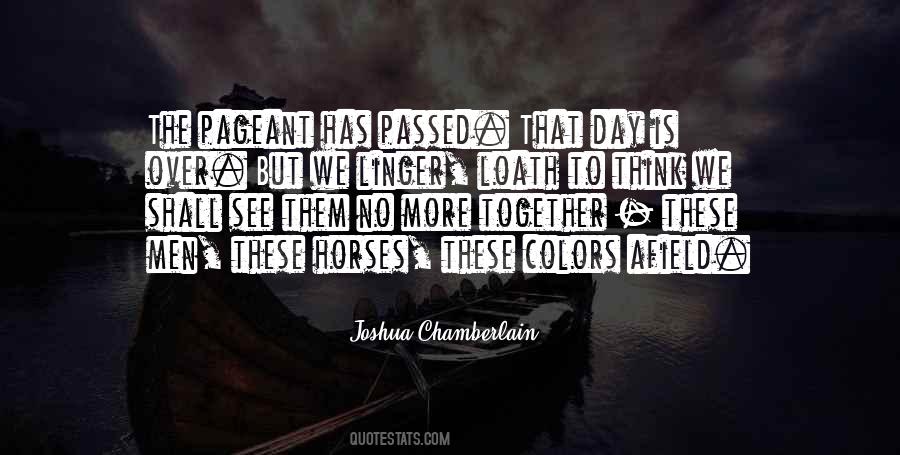 Quotes About Joshua Chamberlain #1107470