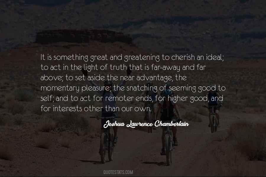 Quotes About Joshua Chamberlain #1773592