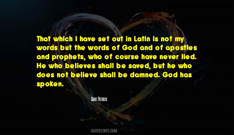 Quotes About Saint Patrick #1430813