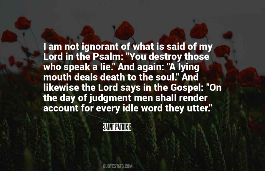 Quotes About Saint Patrick #970136