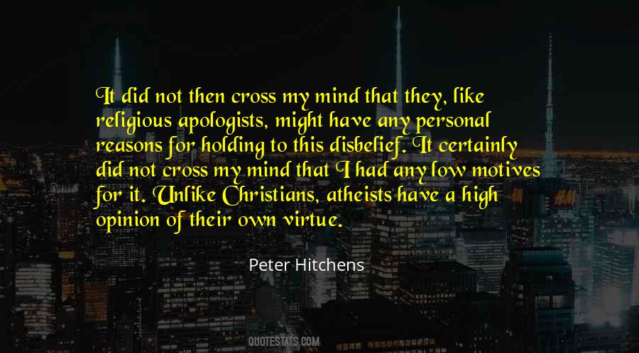 Quotes About Peter Hitchens #957034