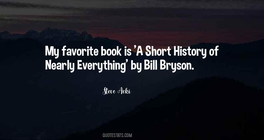 Quotes About Bill Bryson #1815640