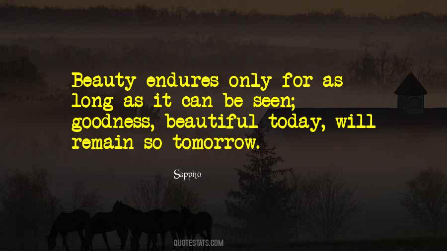Tomorrow Is Beautiful Quotes #737223