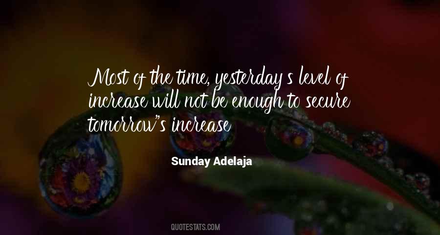 Tomorrow Is Sunday Quotes #1781808
