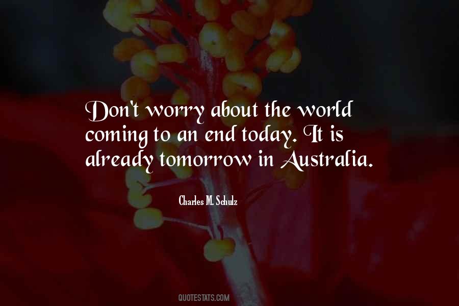 Tomorrow World Quotes #102887