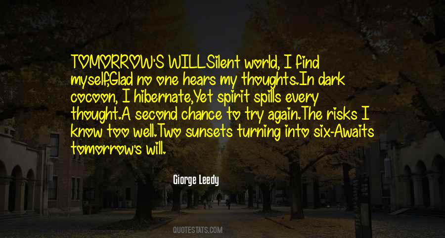 Tomorrow World Quotes #33458