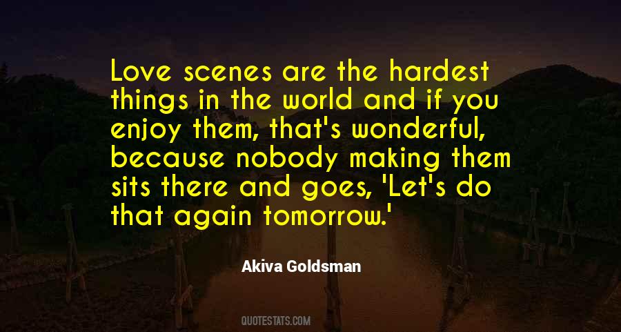 Tomorrow World Quotes #345810