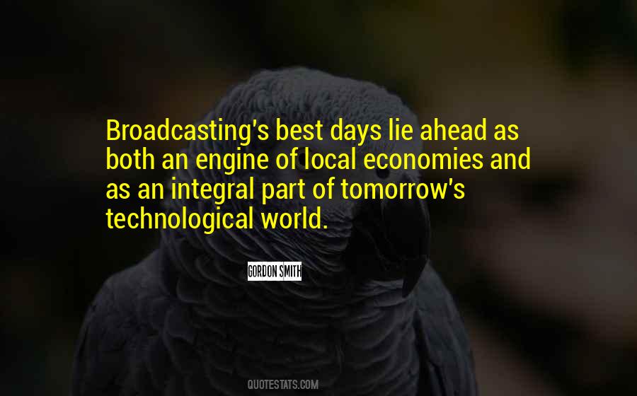 Tomorrow World Quotes #672942