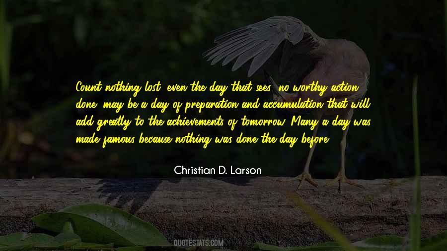 Tomorrow's A New Day Quotes #1602209