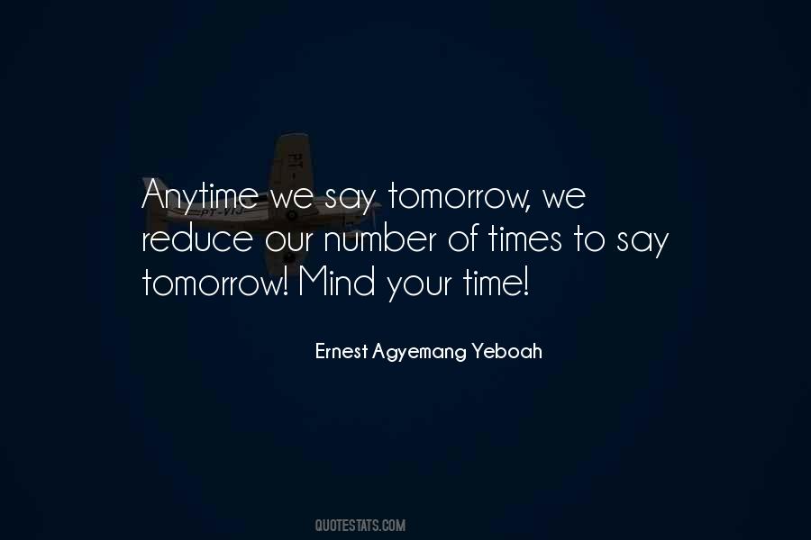 Tomorrow's A New Day Quotes #257542