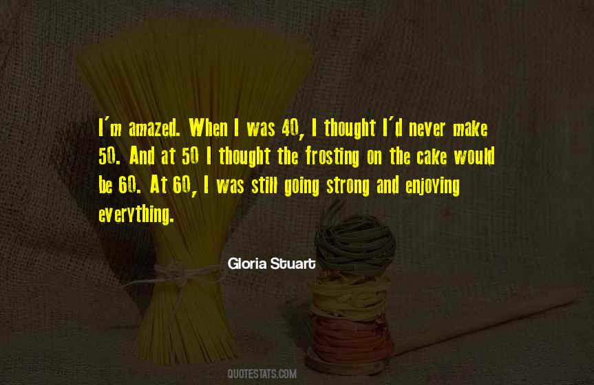 Quotes About Still Going Strong #54228
