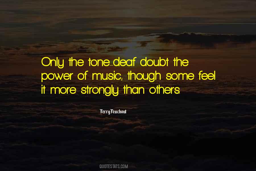 Tone Deaf Quotes #333438
