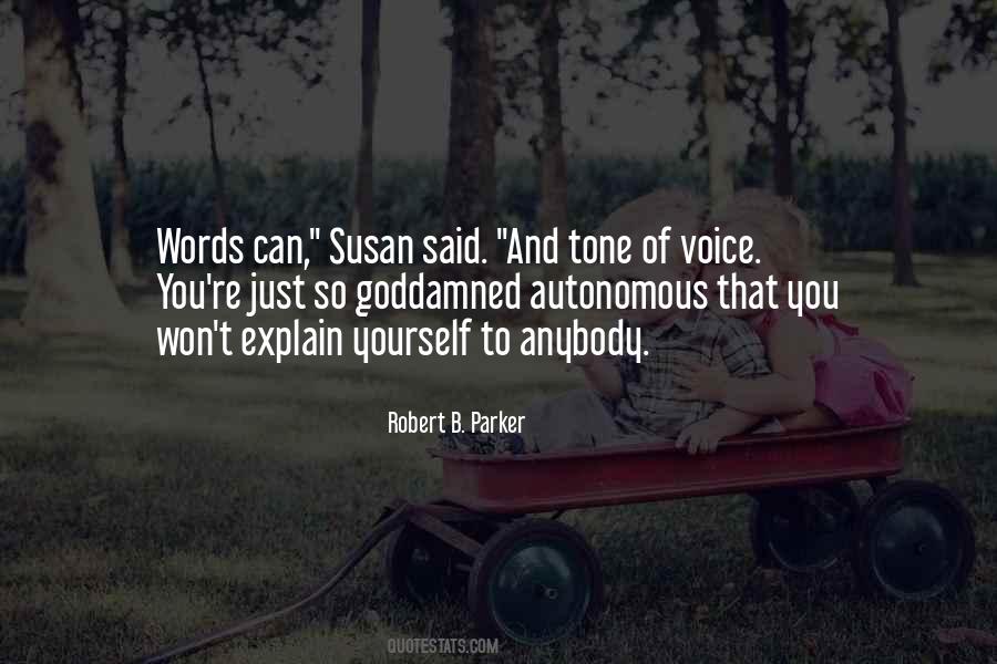 Tone Of Voice Quotes #1775233